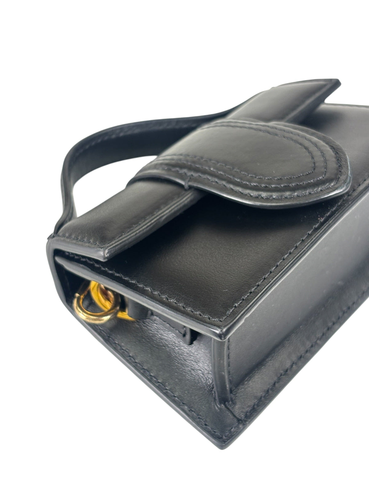 Jacquemus Black Leather Nano Le Petit Bambino Two-Way Bag Replacement Chain