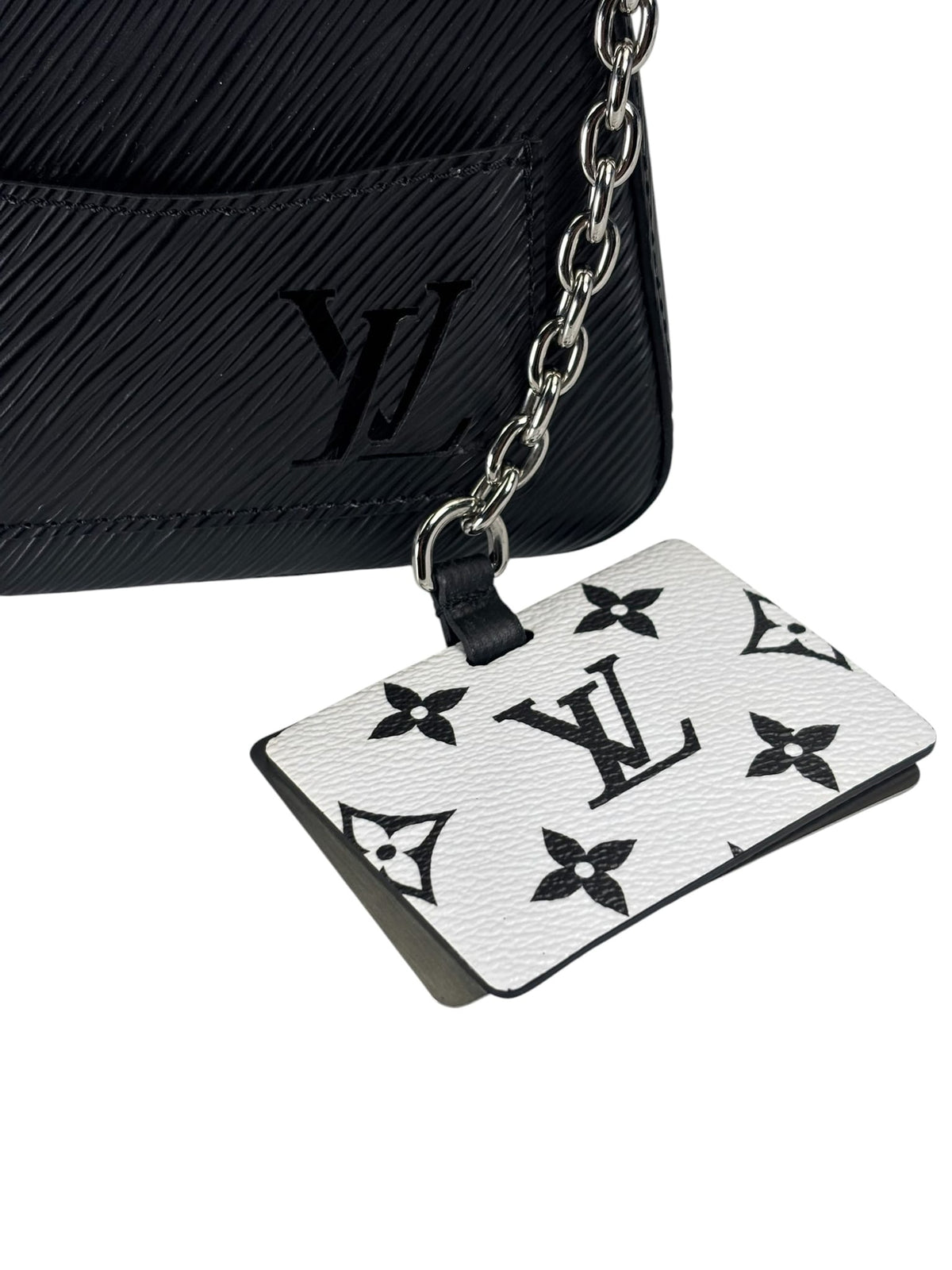 Louis Vuitton Black Epi Leather Marellini Pochette