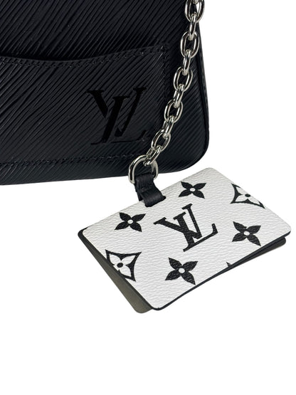 Louis Vuitton Black Epi Leather Marellini Pochette