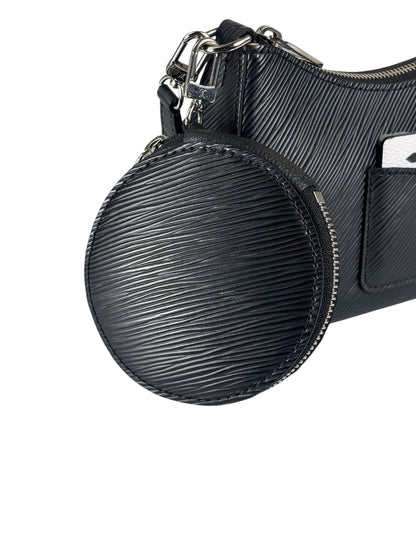 Louis Vuitton Black Epi Leather Marellini Pochette