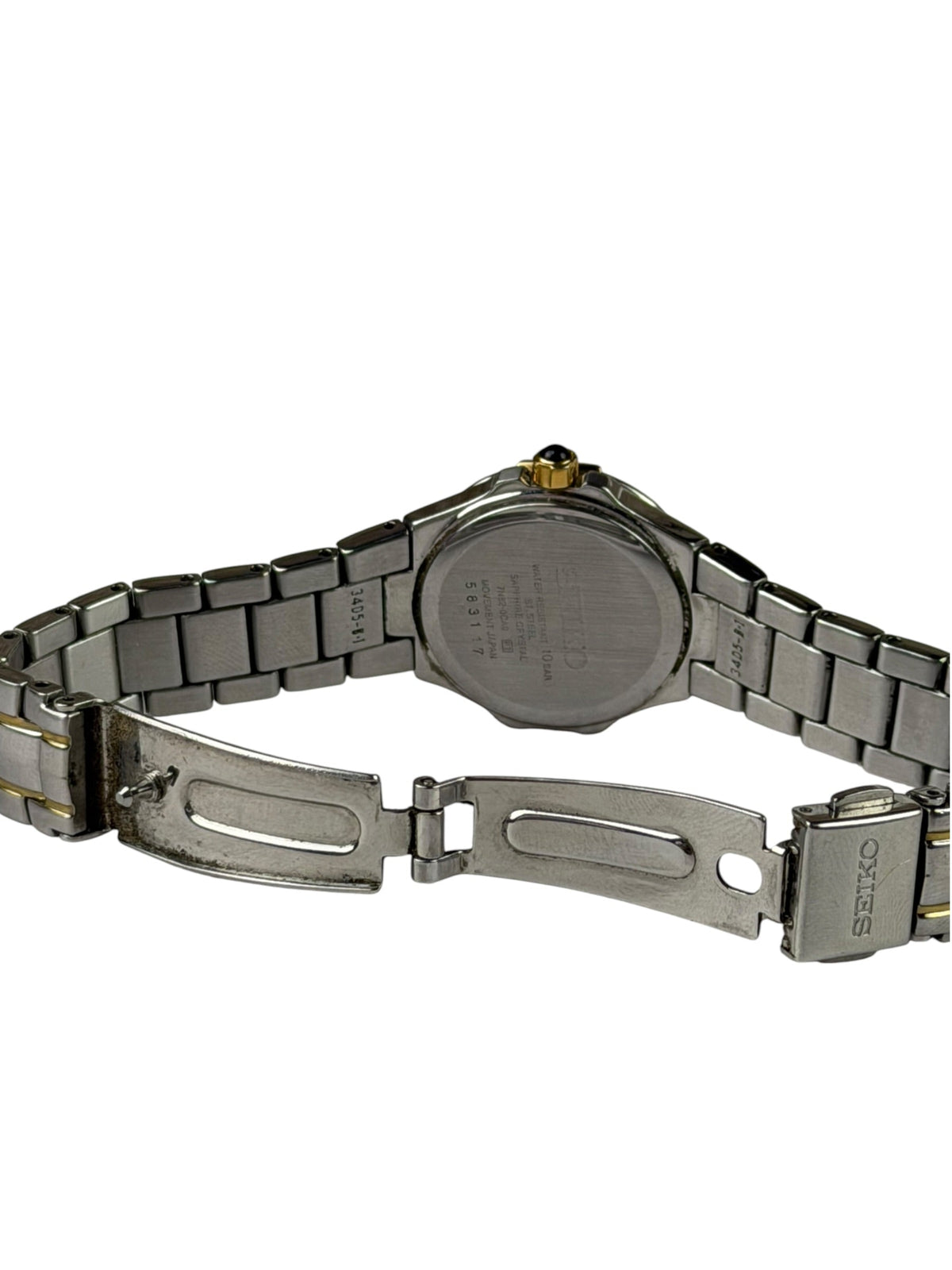 Seiko Grey Dial Two Tone Coutura