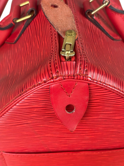 Louis Vuitton Red Epi Leather Speedy 30