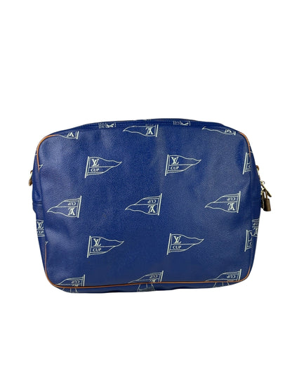 Louis Vuitton Vintage Blue LV Cup Sac Cowes Messenger