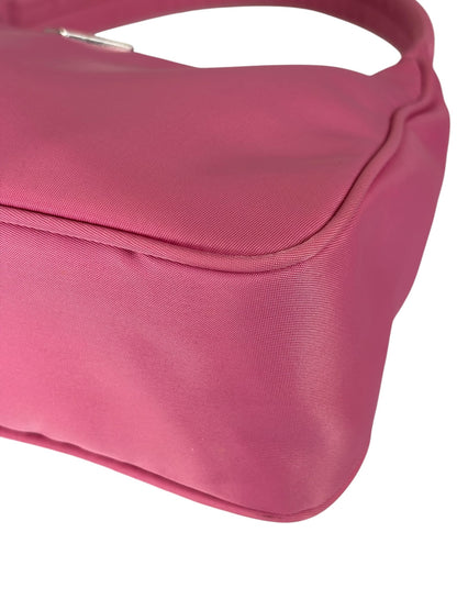 Prada Pink Tessuto Nylon Pochette