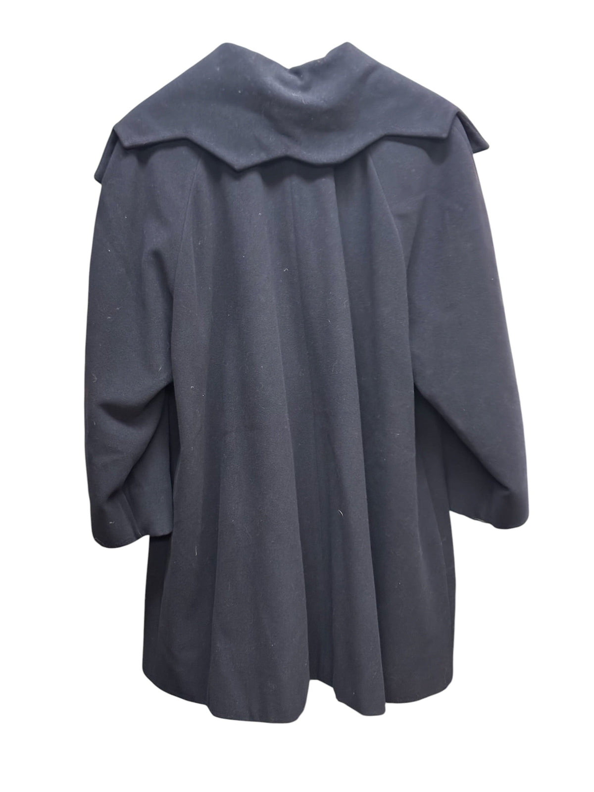 Vintage Fendi 365 Wool Trench Coat Navy