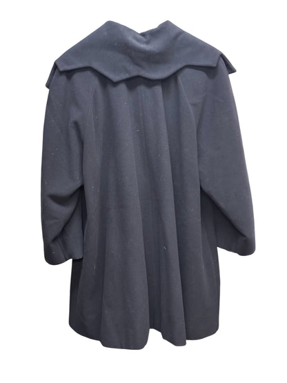 Vintage Fendi 365 Wool Trench Coat Navy