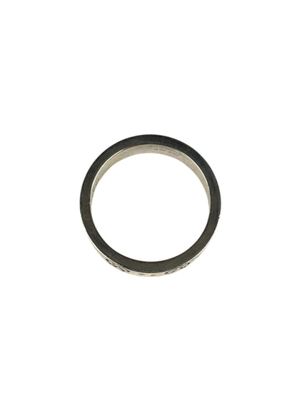 Gucci Silver GG Icon Band Rings