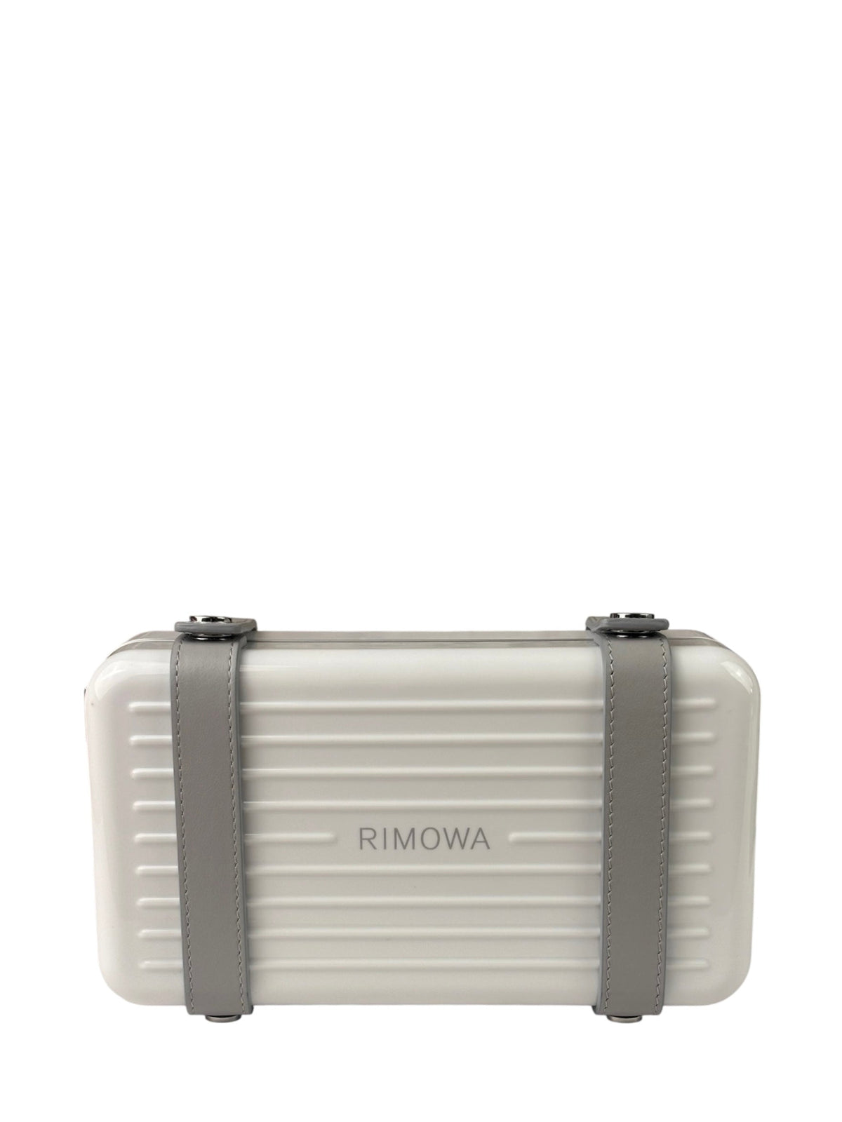 Rimowa Personal White Polycarbonate Crossbody Clutch