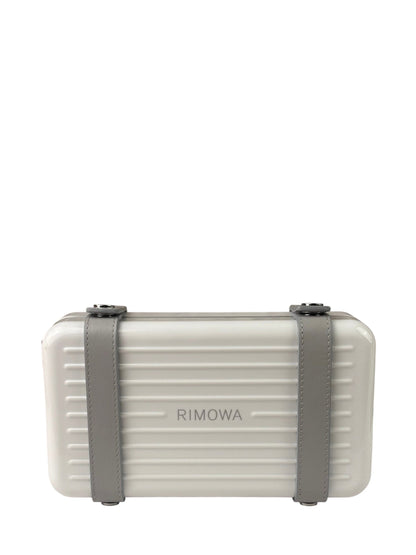 Rimowa Personal White Polycarbonate Crossbody Clutch