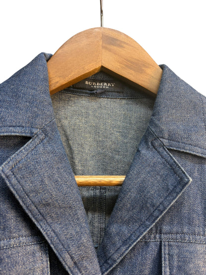 Burberry Blue Denim Short-Sleeve