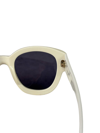 Chanel White Acetate Sunglasses 05247 10601