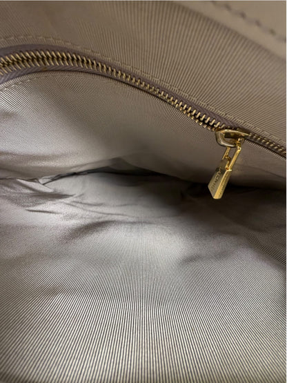 Jasonwu Grey Leather Lamb Fur Flap Tote