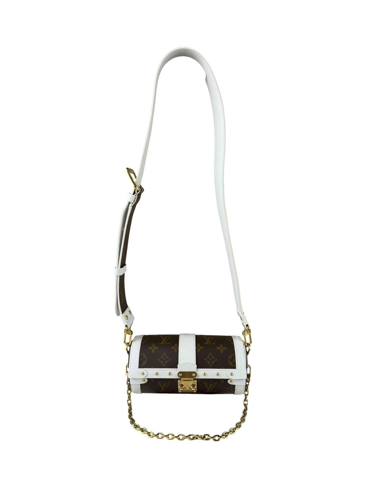 Louis Vuitton Monogram Match Papillon Trunk Two-Way Bag