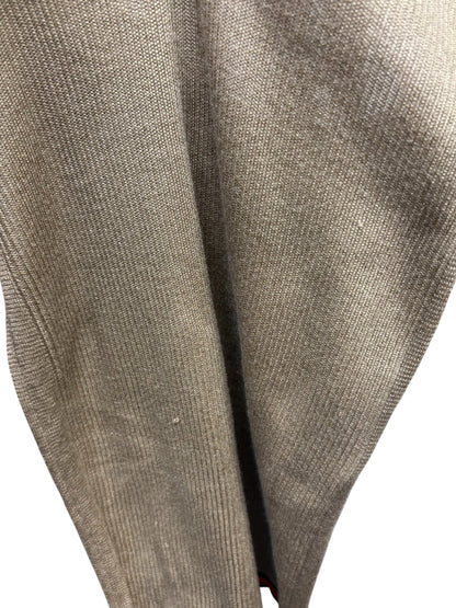 Gucci Camel Ribbed Sleeveless Knit Tank Top