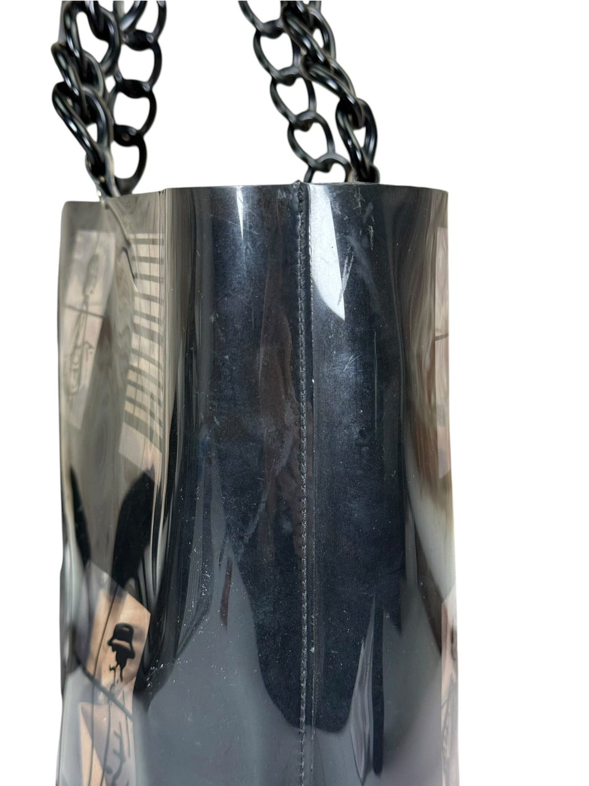 Chanel PVC Coco Window Tote Black 2003-04