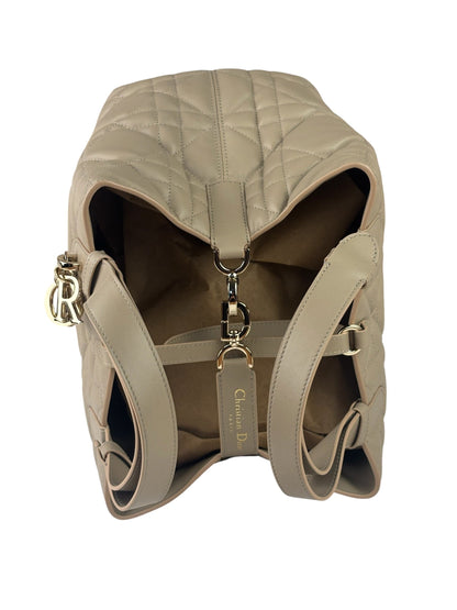 Christian Dior Calfskin Macrocannage Toujours Handbag