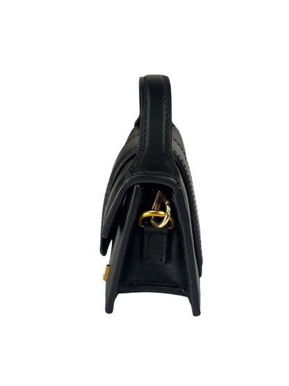 Jacquemus Black Leather Nano Le Petit Bambino Two-Way Bag Replacement Chain
