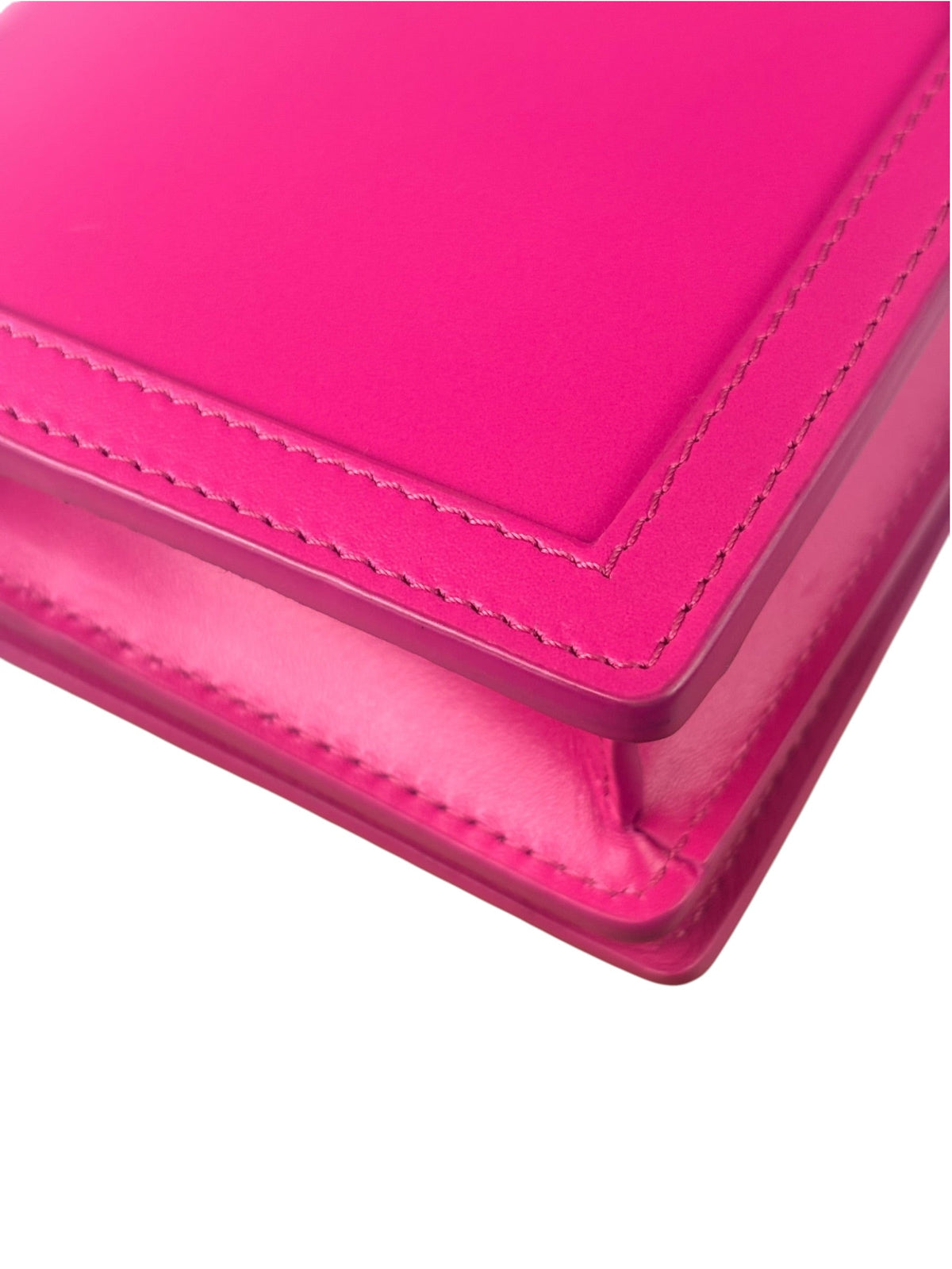 Versace Pink Leather Greca Goddess Flap Wallet-On-Chain
