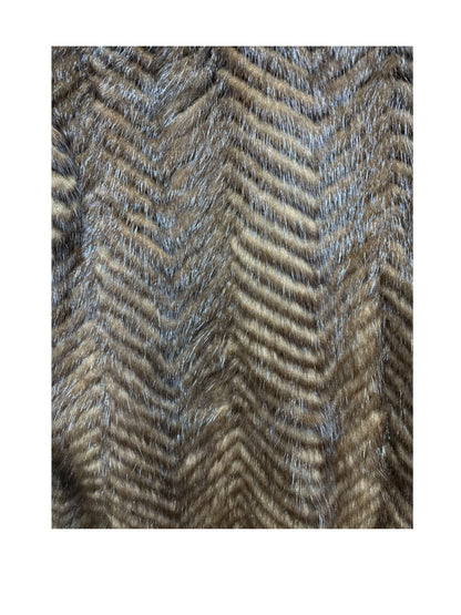 Gifu Mouhi Brown Mink Fur Coat