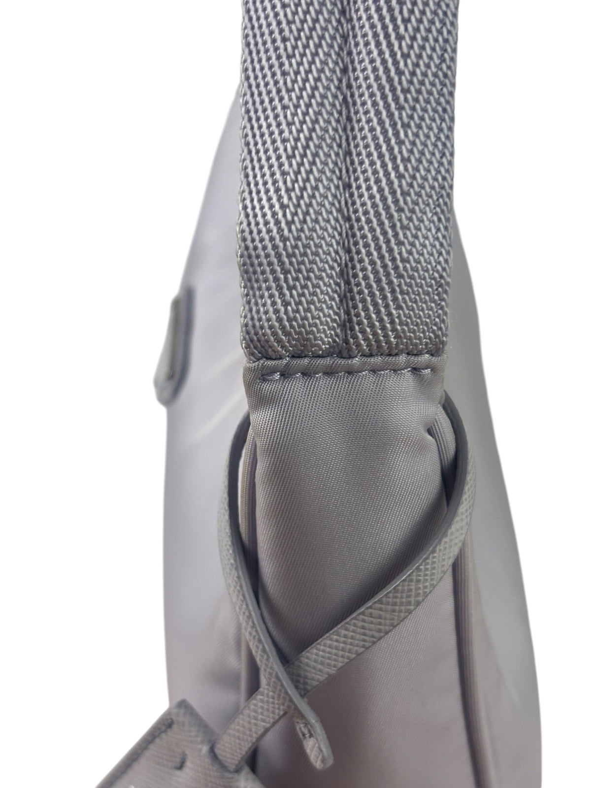 Prada Patel Purple Tessuto Nylon/Leather Trim Re-Edition Pochette 2000