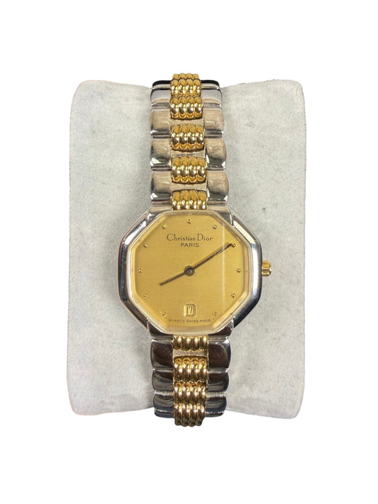 Christian Dior 2Tone Octagon Champagne Dial