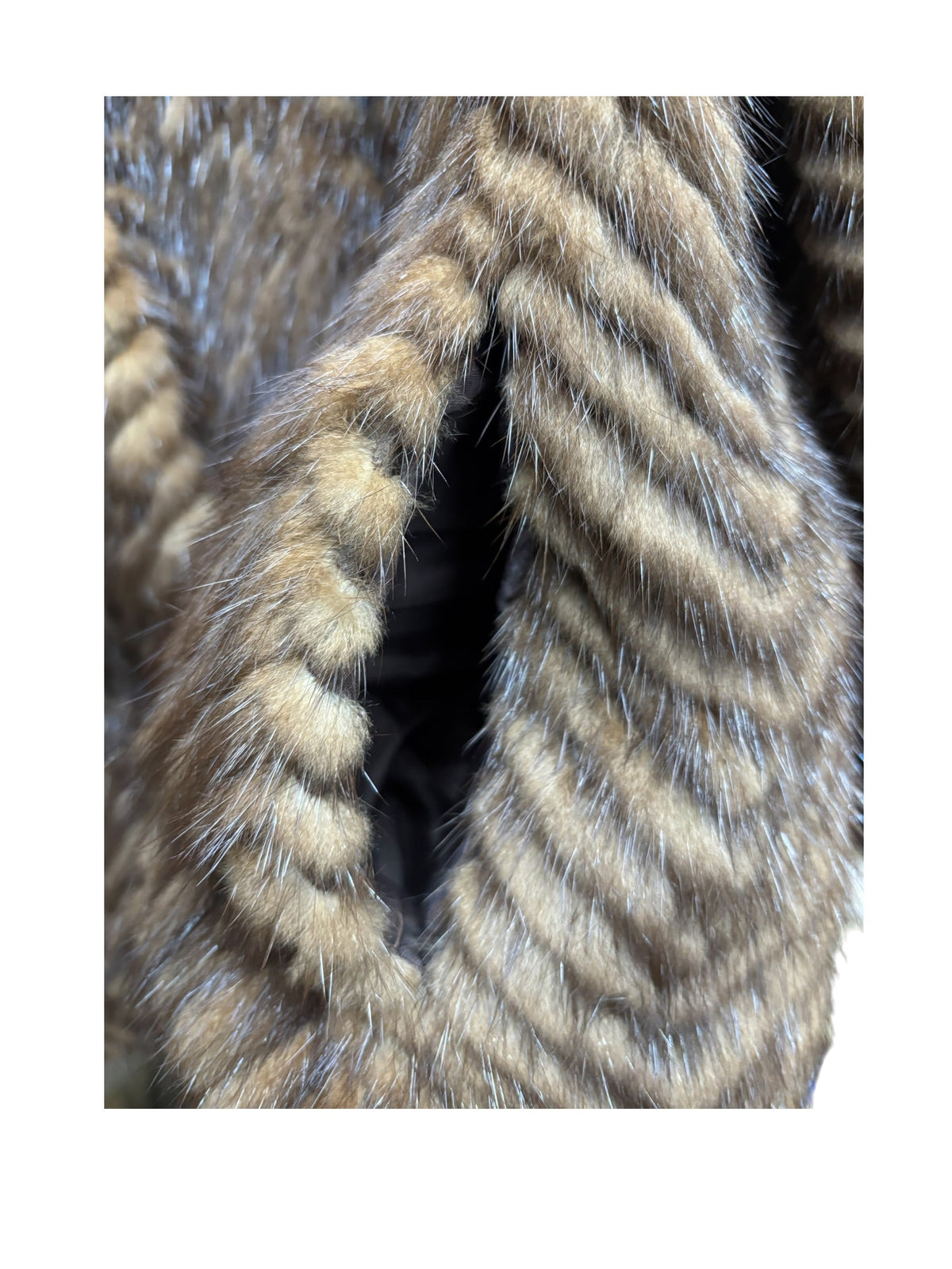 Gifu Mouhi Brown Mink Fur Coat