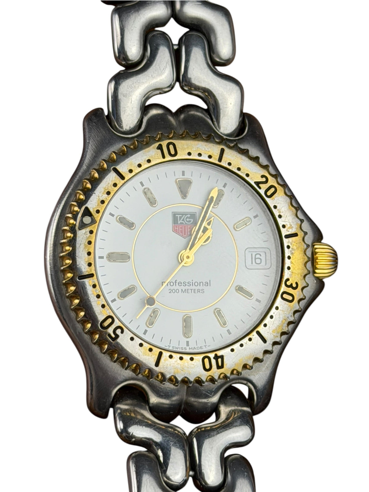 Tag Heuer Professional 2tone White Dial