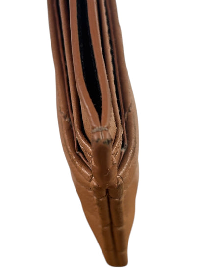 Yves Saint Laurent Dusty Rose Leather Cassandre Cardholder