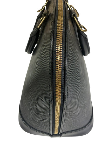 Louis Vuitton Black Epi Leather Alma Handbag PM