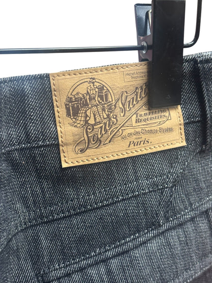 Louis Vuitton Grey Denim Cropped Pants