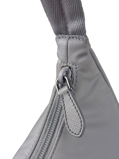 Prada Patel Purple Tessuto Nylon/Leather Trim Re-Edition Pochette 2000