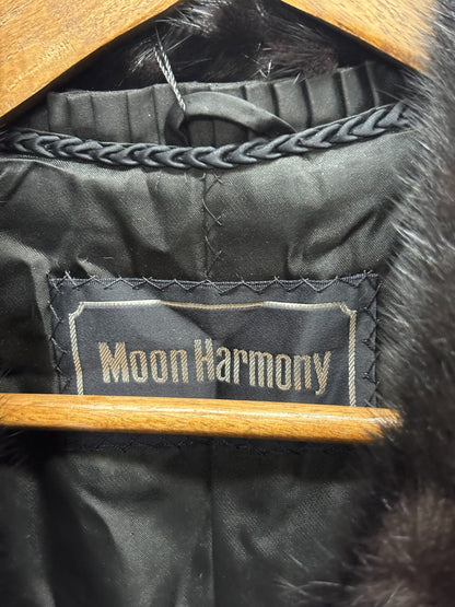Vintage Moon Harmony Dark Brown Mink Fur Coat