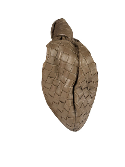 Bottega Veneta Brown Intrecciato Teen Jodie Hobo Bag