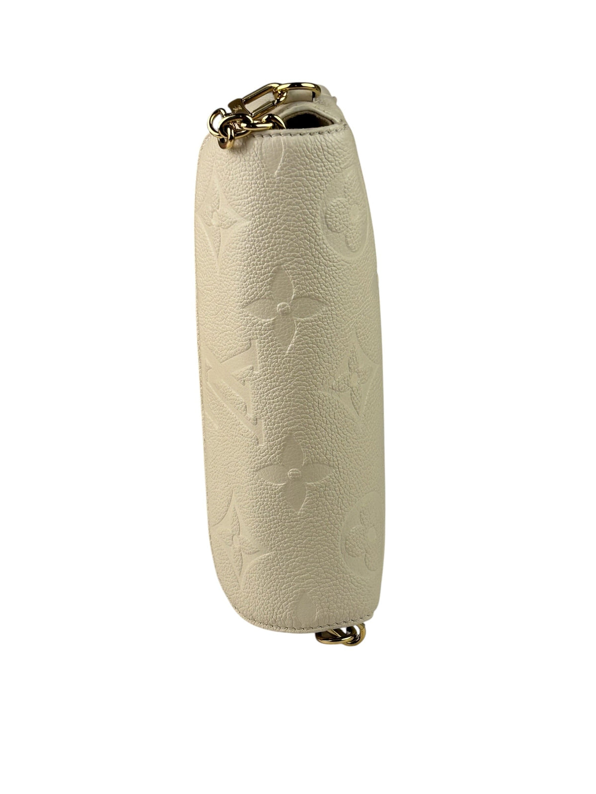 Louis Vuitton Ivory Empreinte Monogram Leather Chain Ivy Pochette