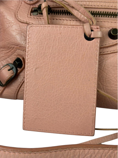 Balenciaga Rose Peach Le City Two-Way Bag