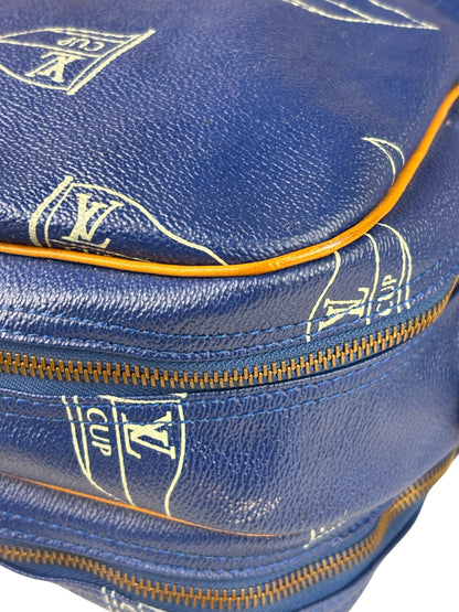 Louis Vuitton Vintage Blue LV Cup Sac Cowes Messenger