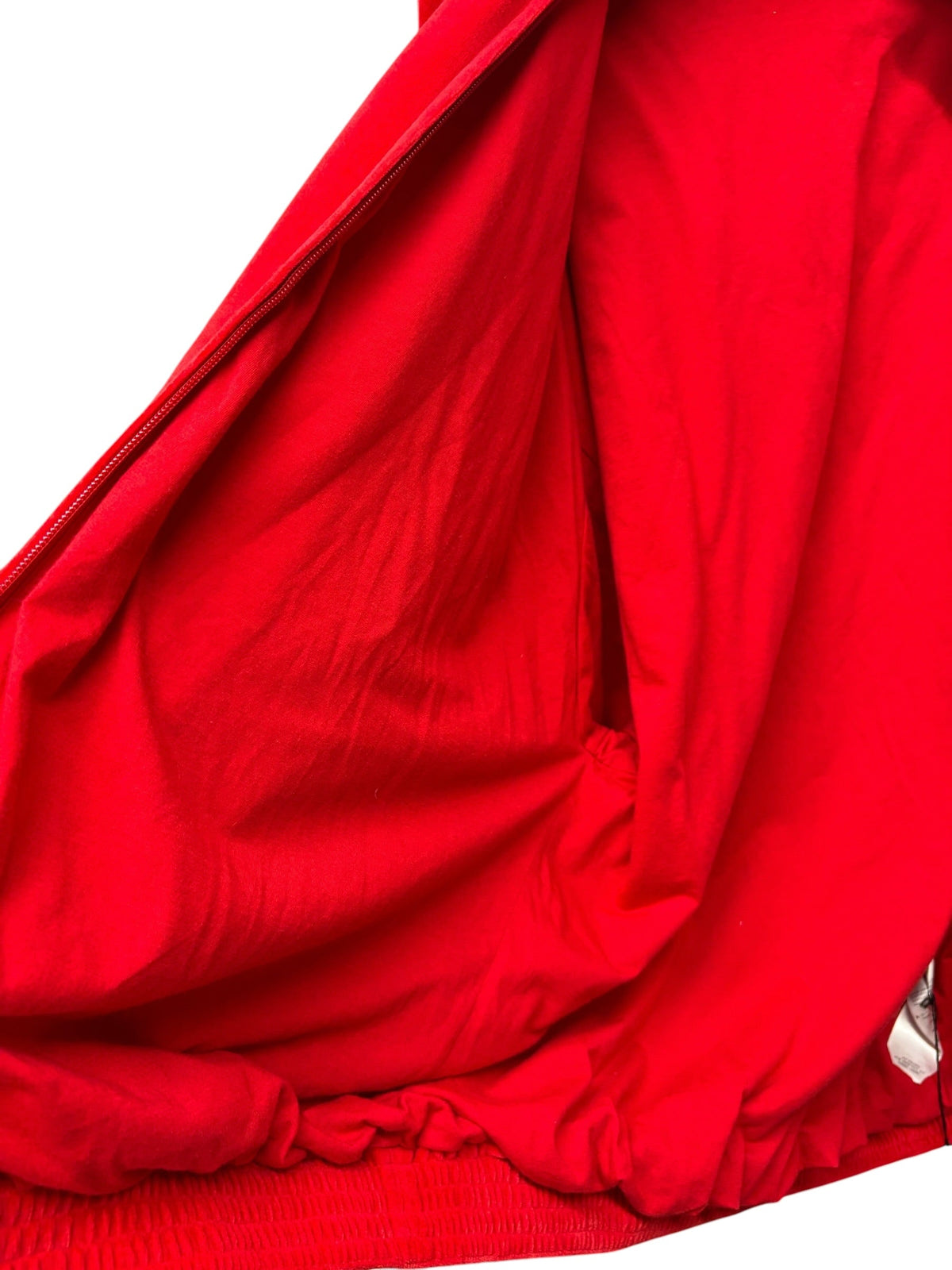 Balenciaga Red Zippy Oversized Jacket