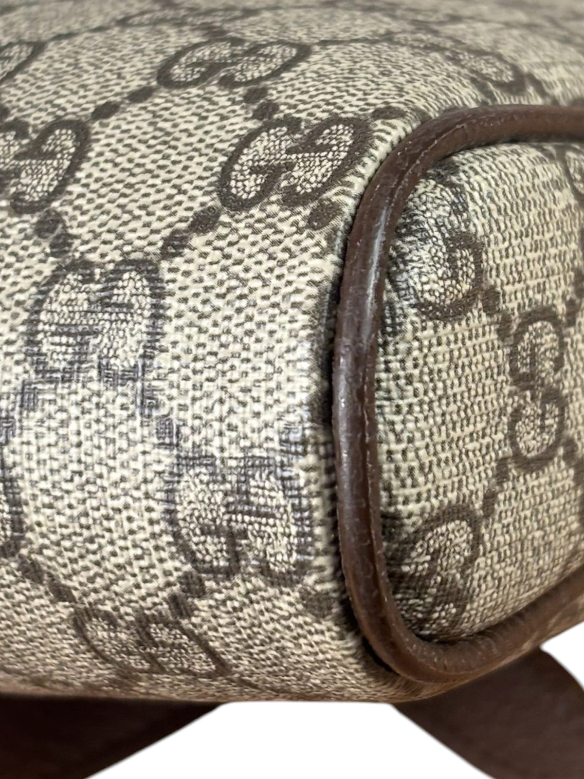 Gucci Beige/Brown GG Supreme Ophidia Messenger Bag