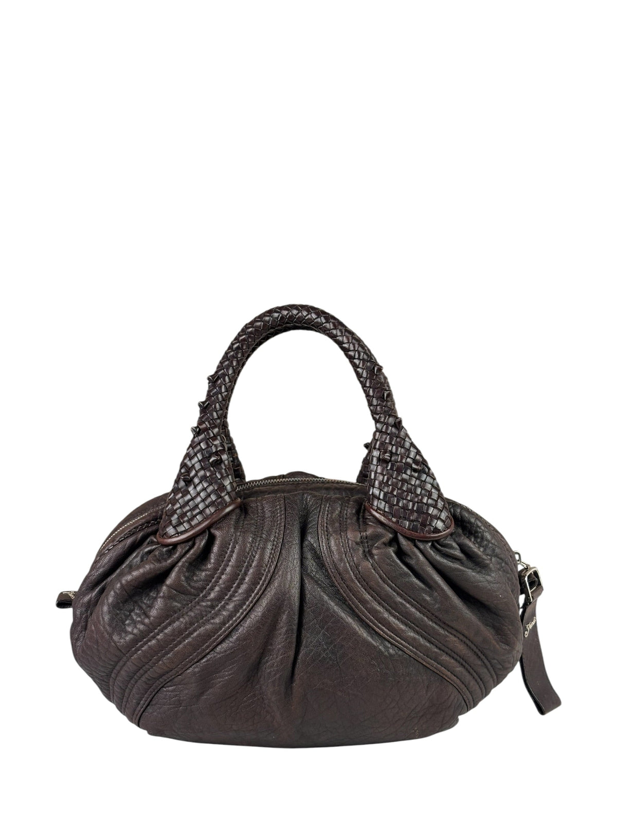 Fendi Vintage Brown Small Spy Bag
