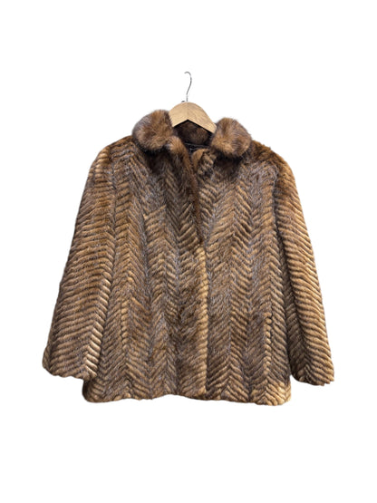 Gifu Mouhi Brown Mink Fur Coat