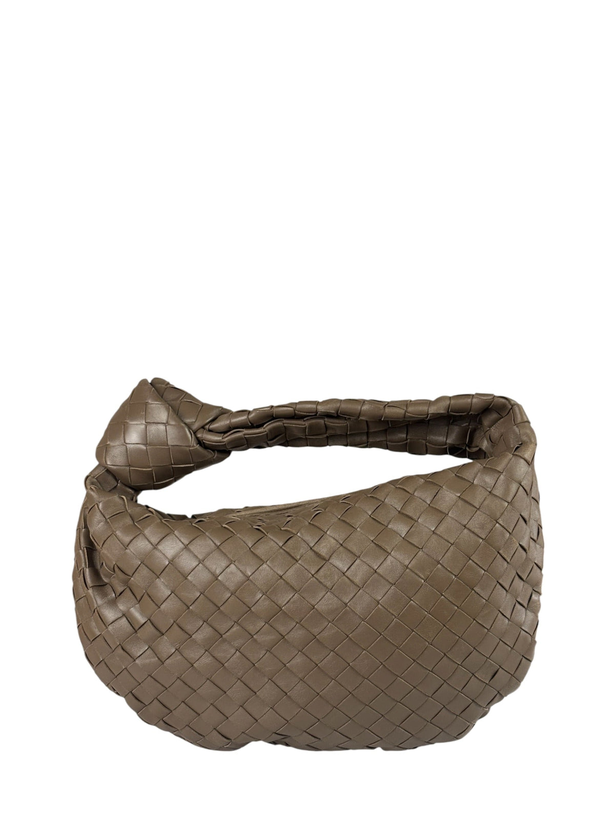 Bottega Veneta Brown Intrecciato Teen Jodie Hobo Bag