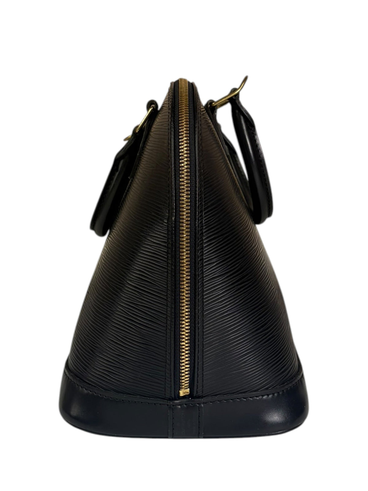 Louis Vuitton Black Epi Leather Alma Handbag PM