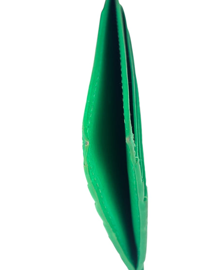 Bottega Veneta Green Intrecciato Card Holder