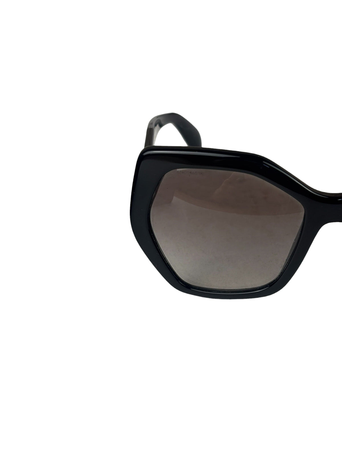 Prada Black Acetate Oversized Sunglasses