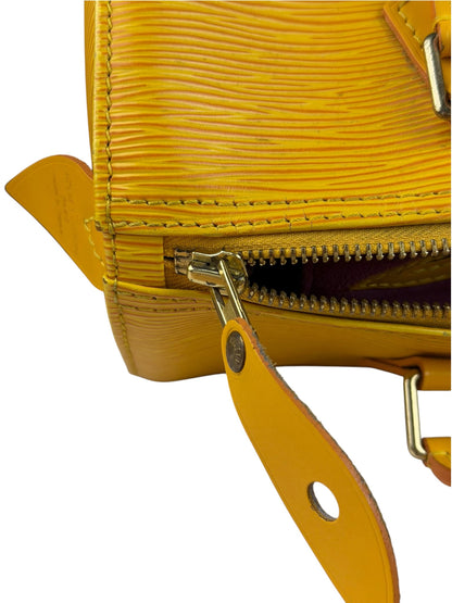 Louis Vuitton Yellow Epi Leather Speedy 25