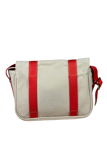 Louis Vuitton Tan/Red Canvas Antigua Besace Messenger Bag PM