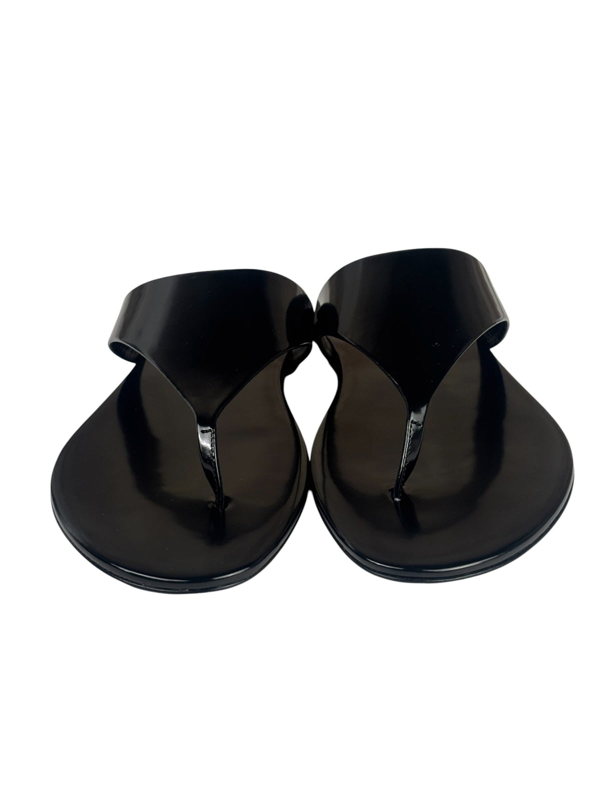 Saint Laurent Black Vitello Marilyn Sandals