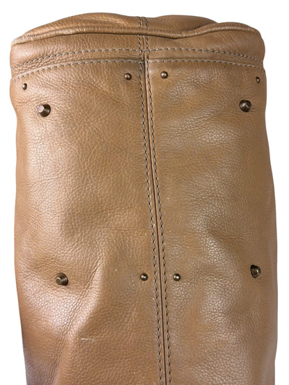 Chloe Brown Leather Paddington Shoulder Bag
