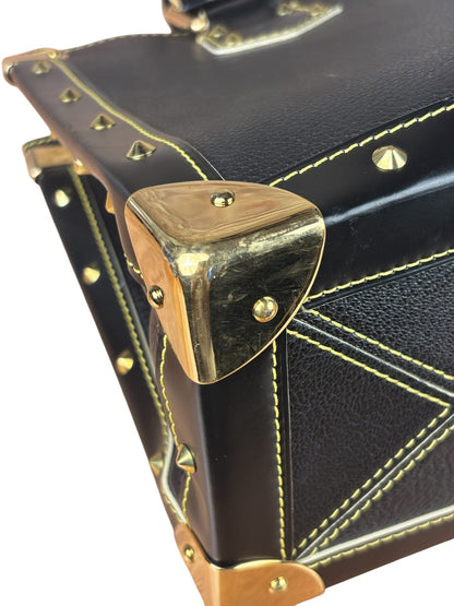 Louis Vuitton Black Goatskin Suhali Le Fabuleux Shoulder Bag