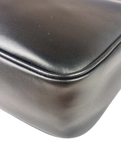 Prada Black Saffiano Leather Re-Edition Two-Way Bag
